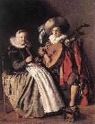 MOLENAER, Jan Miense The Duet ag oil painting artist